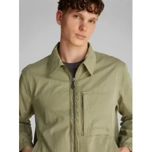 Calvin Klein - Men's Relaxed Cotton Nylon Overshirt