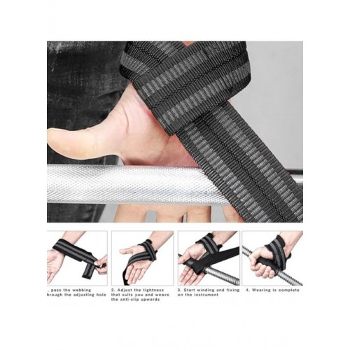 رباطين معصم لرفع الأوزان التقيلة بثبات