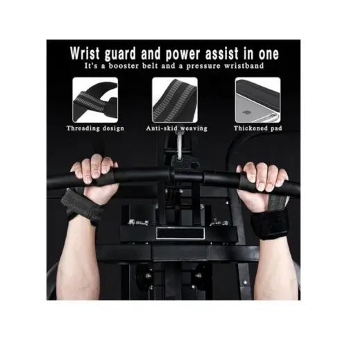 رباطين معصم لرفع الأوزان التقيلة بثبات